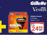 Fusion5 im Angebot bei GLOBUS in Wolfenbüttel Fusion5 Angebote von Gillette bei GLOBUS Wolfenbüttel für 24,99 €