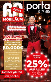 porta Möbel Prospekt mit 4 Seiten (Dessau-Roßlau)