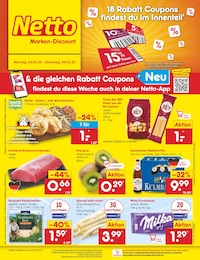 Netto Marken-Discount Prospekt für Ebensfeld: "Aktuelle Angebote", 60 Seiten, 24.03.2025 - 29.03.2025