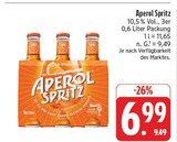 Spritz im Angebot bei EDEKA in Erlangen Spritz Angebote von Aperol bei EDEKA Erlangen für 6,99 €