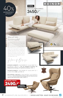 Fernsehsessel im Kabs Prospekt "SOFA TRENDS SPECIAL" mit 32 Seiten (Essen)