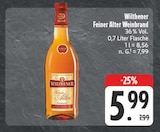 Feiner Alter Weinbrand Angebote von Wilthener bei EDEKA Zwickau für 5,99 €
