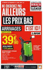 Catalogue Brico Dépôt à Enghien-les-Bains, avec 12 pages Prospectus Brico Dépôt à Enghien-les-Bains, "Ne cherchez pas ailleurs les prix bas c'est ici !", 12 pages, 18/06/2021 - 03/07/2021