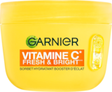 CRÈME SORBET VITAMINE C GARNIER - GARNIER à 4,16 € dans le catalogue Auchan Hypermarché