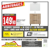 Promos Sous-vasque dans le catalogue "100% ARRIVAGES : PRIX BAS EN QUANTITÉ LIMITÉE" de Batkor à la page 8