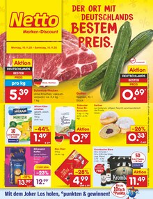 Fleisch im aktuellen Netto Marken-Discount Prospekt (Wuppertal) Fleisch im Netto Marken-Discount Prospekt "Aktuelle Angebote" mit 63 Seiten (Wuppertal)