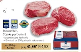 Rinderfilet-Steaks portioniert Angebote von Metro Chef, Pro Trace bei Metro Sankt Augustin für 44,93 €