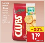 Aktuelle Cracker Angebote bei Netto Marken-Discount in Dortmund Aktuelles Party Clubs Angebot bei Netto Marken-Discount in Dortmund ab 1,19 €