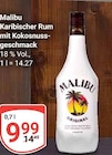 Karibischer Rum mit Kokosnussgeschmack Angebote von Malibu bei GLOBUS Wetzlar für 9,99 €