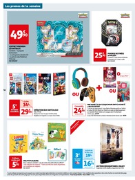 Offre Cartes Pokémon dans le catalogue Auchan Hypermarché du moment à la page 58