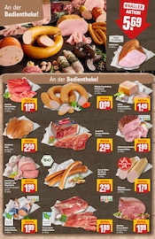 Wurst im REWE Prospekt in Hamburg Aktueller REWE Prospekt mit Wurst, "Dein Markt", Seite 10