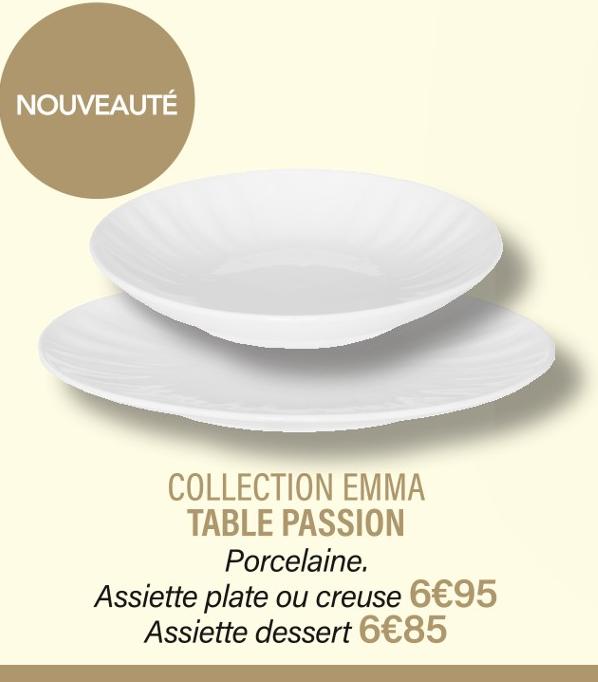 Assiette plate or 26 cm en porcelaine CARREFOUR HOME : l'unité à Prix  Carrefour