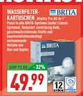 Wasserfilter-Kartuschen Maxtra Pro All-In-1 im Angebot bei Marktkauf in Unna Wasserfilter-Kartuschen Maxtra Pro All-In-1 Angebote von Brita bei Marktkauf Unna für 49,99 €