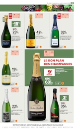 Prix et réduction Champagne Millésimé dans le prospectus Carrefour en cours Offre Champagne Millésimé dans le catalogue Carrefour du moment à la page 49