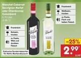 Cabernet Sauvignon Merlot oder Chardonnay Colombard von Blanchet im aktuellen Netto Marken-Discount Prospekt