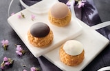 Mix choux craquelin garnis x3 à 1,99 € dans le catalogue Intermarché Hyper