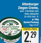 Ziegen-Creme Angebote von Altenburger bei E center Germering für 2,29 €