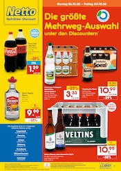 Bier im Netto Marken-Discount Prospekt in Brilon Aktueller Netto Marken-Discount Prospekt mit Bier, "DER ORT, AN DEM DU IMMER AUSGEZEICHNETE PREISE FINDEST.", Seite 1