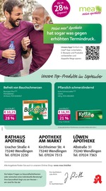 Aktueller mea - meine apotheke Apotheken Prospekt in Oberboihingen und Umgebung, "Unsere September-Angebote" mit 4 Seiten, 01.09.2025 - 30.09.2025