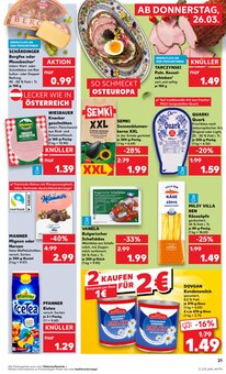 Quark im Kaufland Prospekt "KNÜLLER" mit 80 Seiten (Wuppertal)