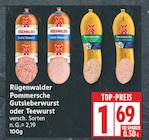 Pommesche Gutsleberwurst von Rügenwalder im aktuellen EDEKA Prospekt