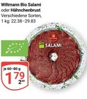 Bio Salami Angebote von Wiltmann bei GLOBUS Krefeld für 1,79 €
