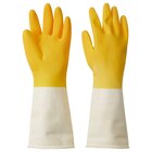 Putzhandschuhe leuchtend gelb/elfenbeinweiß S Angebote von RINNIG bei IKEA Weinheim für 0,99 €