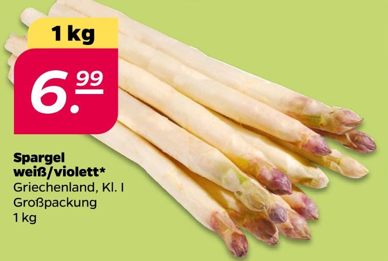 Spargel weiß/violett