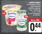 Joghurt Himbeere im Angebot bei EDEKA in Freiberg Joghurt Himbeere Angebote von Landliebe bei EDEKA Freiberg für 0,44 €