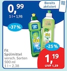 Spülmittel von fit im aktuellen budni Prospekt