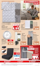 Kaufland Spannbettlaken im Prospekt 
