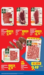 Rindfleisch im Lidl Prospekt Rindfleisch im Lidl Prospekt "Der Preisführer macht Deutschland dauerhaft günstiger!" auf Seite 17