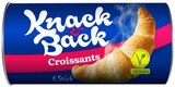 Fertigteig Croissants oder Fertigteig Sonntags-Brötchen Angebote von Knack & Back bei REWE Dorsten für 1,49 €