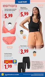 Soutien-Gorge Angebote im Prospekt "Fan de l'été" von Lidl Soutien-Gorge Angebote im Prospekt "Fan de l'été" von Lidl auf Seite 66