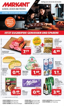 Aktueller Markant Nordwest Nortmoor Prospekt Markant Nordwest Prospekt Nortmoor "DER MARKT FÜR GUTES ESSEN UND TRINKEN" mit 12 Seiten