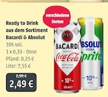 Aktuelle Rum Angebote bei GetränkeLand Mayer in Dresden Aktuelles Ready to Drink Angebot bei GetränkeLand Mayer in Dresden ab 2,49 €
