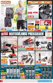 Warnweste im aktuellen Norma Prospekt (Nürnberg) Warnweste im Norma Prospekt "Mehr fürs Geld" mit 19 Seiten (Nürnberg)