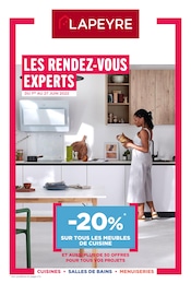 Lapeyre Catalogue "Les rendez-vous experts", 1 page, Le Chesnay,  01/06/2022 - 27/06/2022