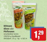 Aktuelle Oliven Angebote bei Markant in Kiel Aktuelles Oliven oder Pfefferonen Angebot bei Markant in Kiel ab 1,29 €