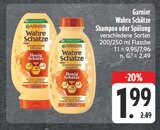 Wahre Schätze Shampoo Angebote von Garnier bei EDEKA Weimar für 1,99 €