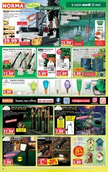 Catalogue Norma de la semaine "Votre Discounter Régional" avec 2 pages, valide du 12/05/2026 au 19/05/2026 pour Riedisheim et alentours Prospectus Norma de la semaine "Votre Discounter Régional" avec 2 pages, valide du 12/05/2026 au 19/05/2026 pour Riedisheim et alentours