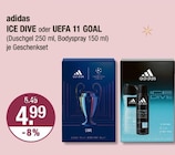 ICE DIVE oder UEFA 11 GOAL von adidas im aktuellen V-Markt Prospekt für 4,99 €