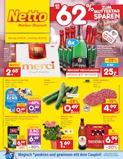 Aktueller Netto Marken-Discount Prospekt mit Hackfleisch, "Aktuelle Angebote", Seite 1