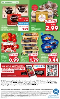 Kaffeepads im Kaufland Prospekt "Hier bin ich richtig" mit 67 Seiten (Magdeburg)