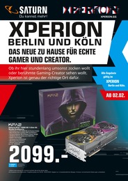 Saturn Prospekt "XPERION" für Rösrath, 12 Seiten, 02.02.2023 - 09.02.2023 Saturn Prospekt "XPERION" für Rösrath, 12 Seiten, 02.02.2023 - 09.02.2023