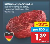 Saftbraten vom Jungbullen im aktuellen Netto Marken-Discount Prospekt für 1,39 €
