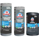SUR TOUS LES ROULEAUX DE SACS POUBELLE EXPERT - CARREFOUR en promo chez Carrefour Market SUR TOUS LES ROULEAUX DE SACS POUBELLE EXPERT - CARREFOUR dans le catalogue Carrefour Market