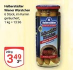 Wiener Würstchen im Angebot bei GLOBUS in Gera Wiener Würstchen Angebote von Halberstädter bei GLOBUS Gera für 3,49 €