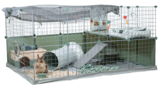 Habitat modulable Neopark lapin - ZOLUX en promo chez Animalis Tours à 59,99 €
