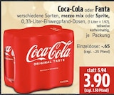 Aktuelle Coca Cola Angebote bei EDEKA in Gießen Aktuelles Coca-Cola oder Fanta verschiedene Sorten, mezzo mix oder Sprite Angebot bei EDEKA in Gießen ab 3,90 €